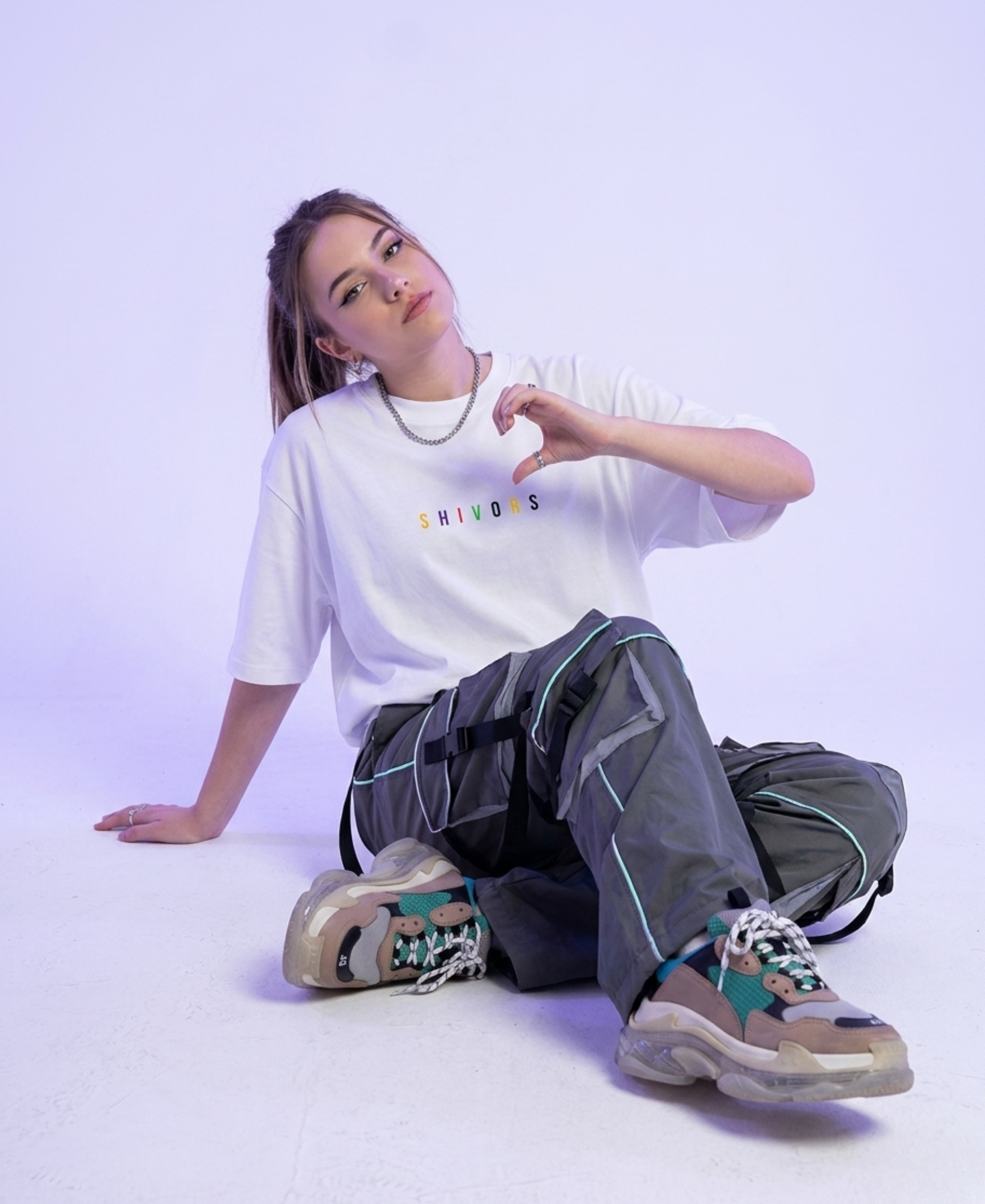 No Face Society – Oversized Statement Tee