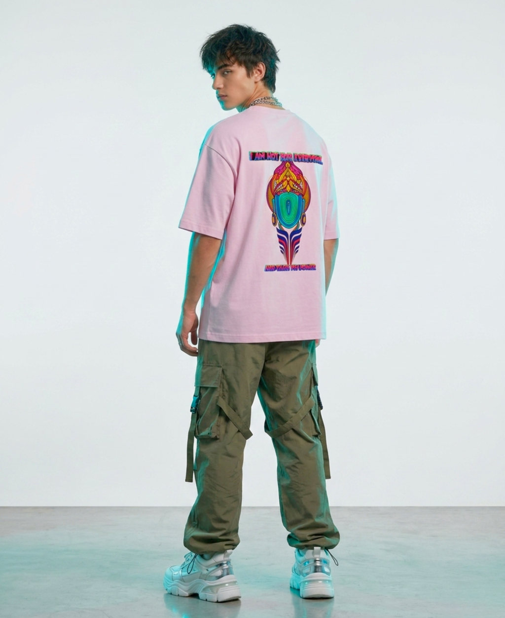 No Face Society – Oversized Statement Tee