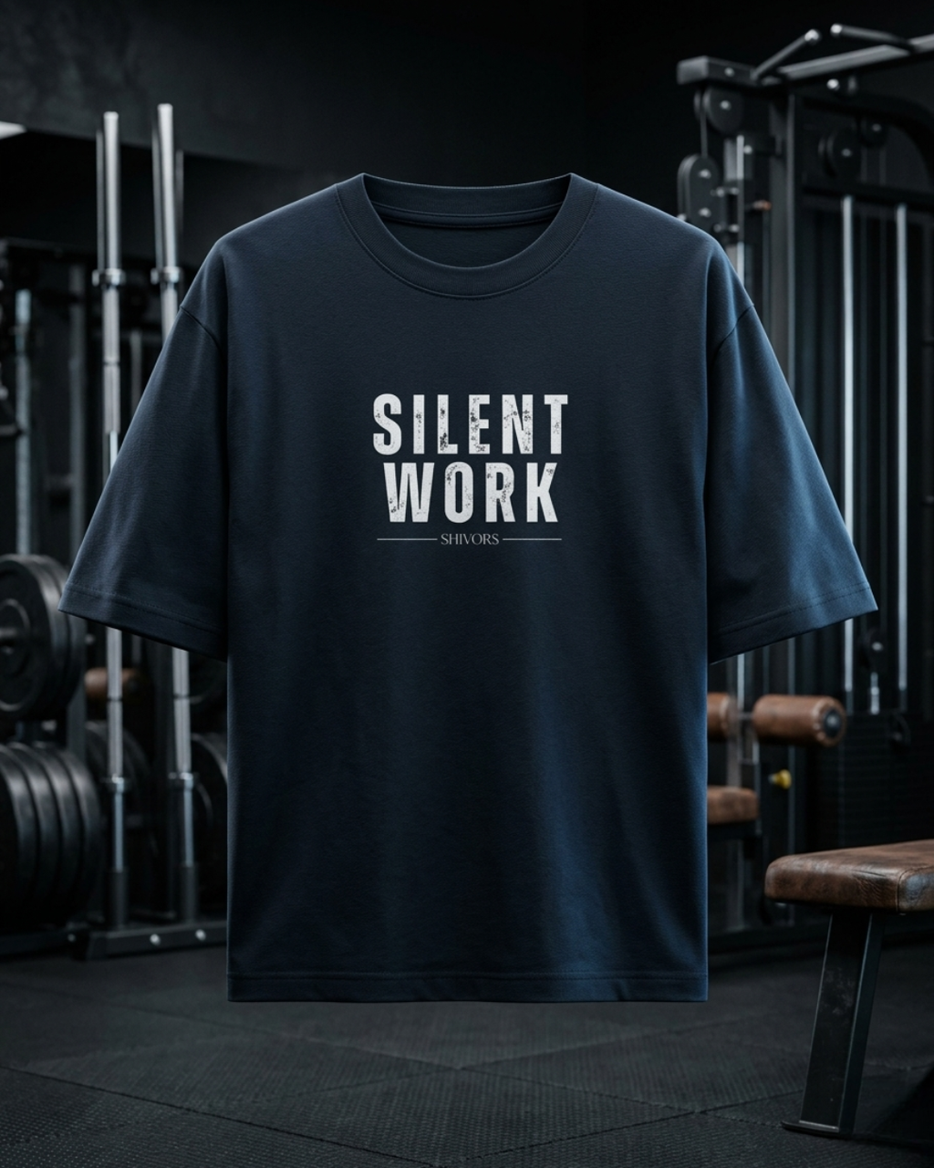 SILENT WORK OVERSIZED T-SHIRT