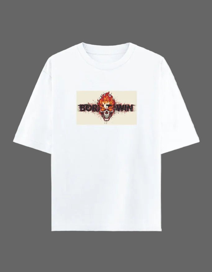 Born To Win Oversized T-Shirt – 240 GSM Premium Cotton - | Shivors