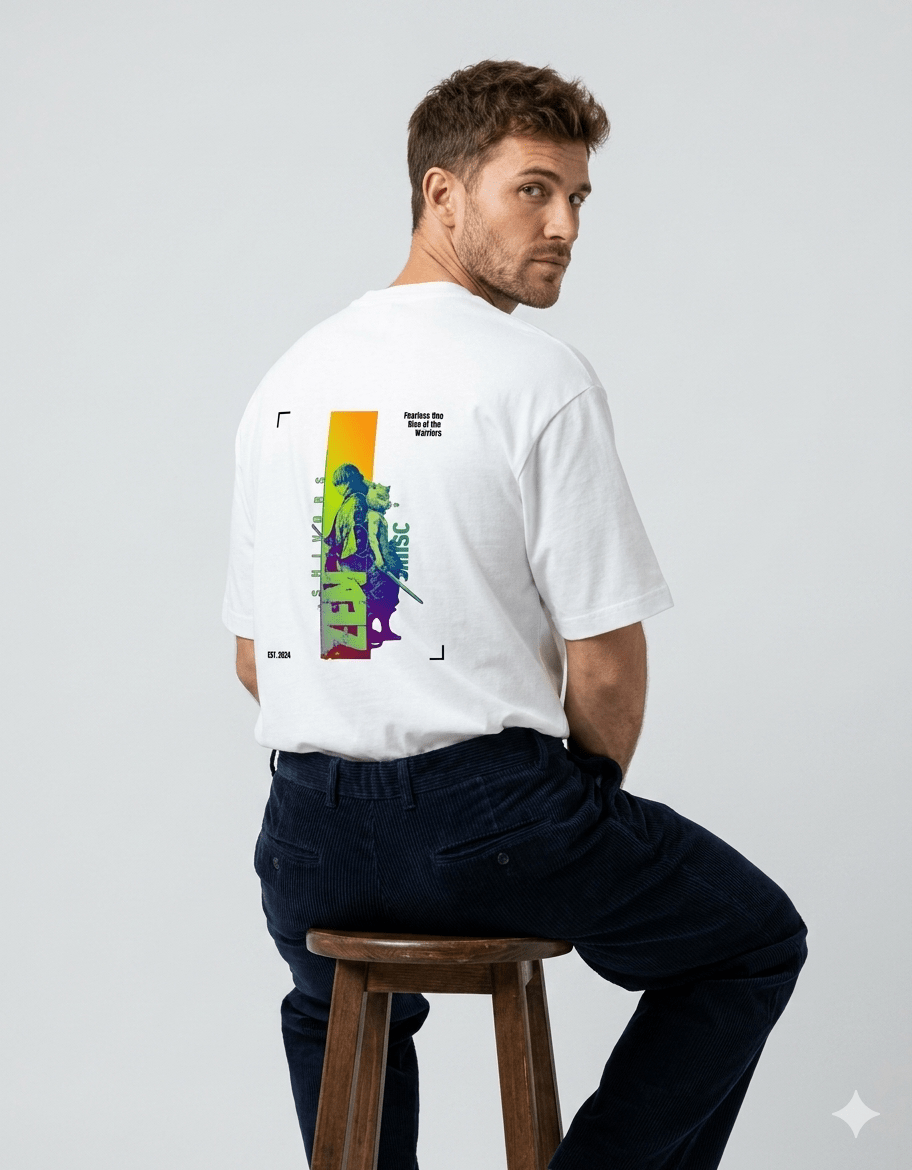 Fearless Duo Basic Tee - | Shivors