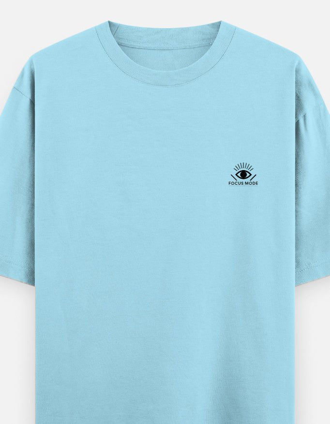 Focus Mode Oversized T-Shirt – Eye Graphic | 240 GSM Premium Cotton - | Shivors