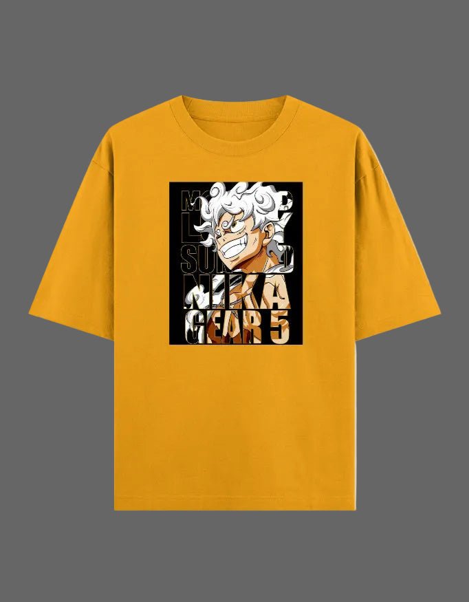 Gear 5 Awakening Oversized Tee – Sun God Edition - | Shivors