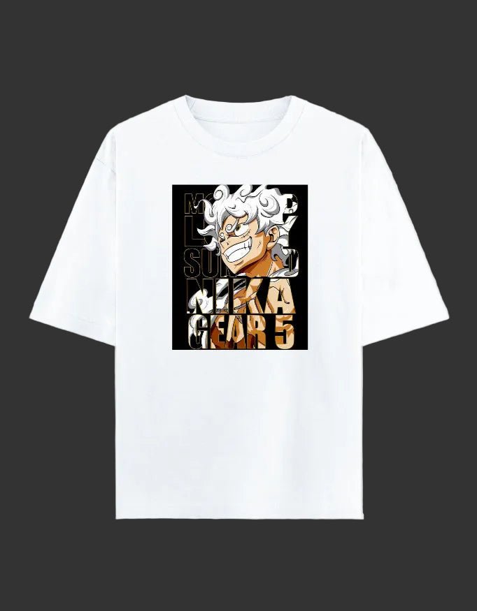 Gear 5 Awakening Oversized Tee – Sun God Edition - | Shivors