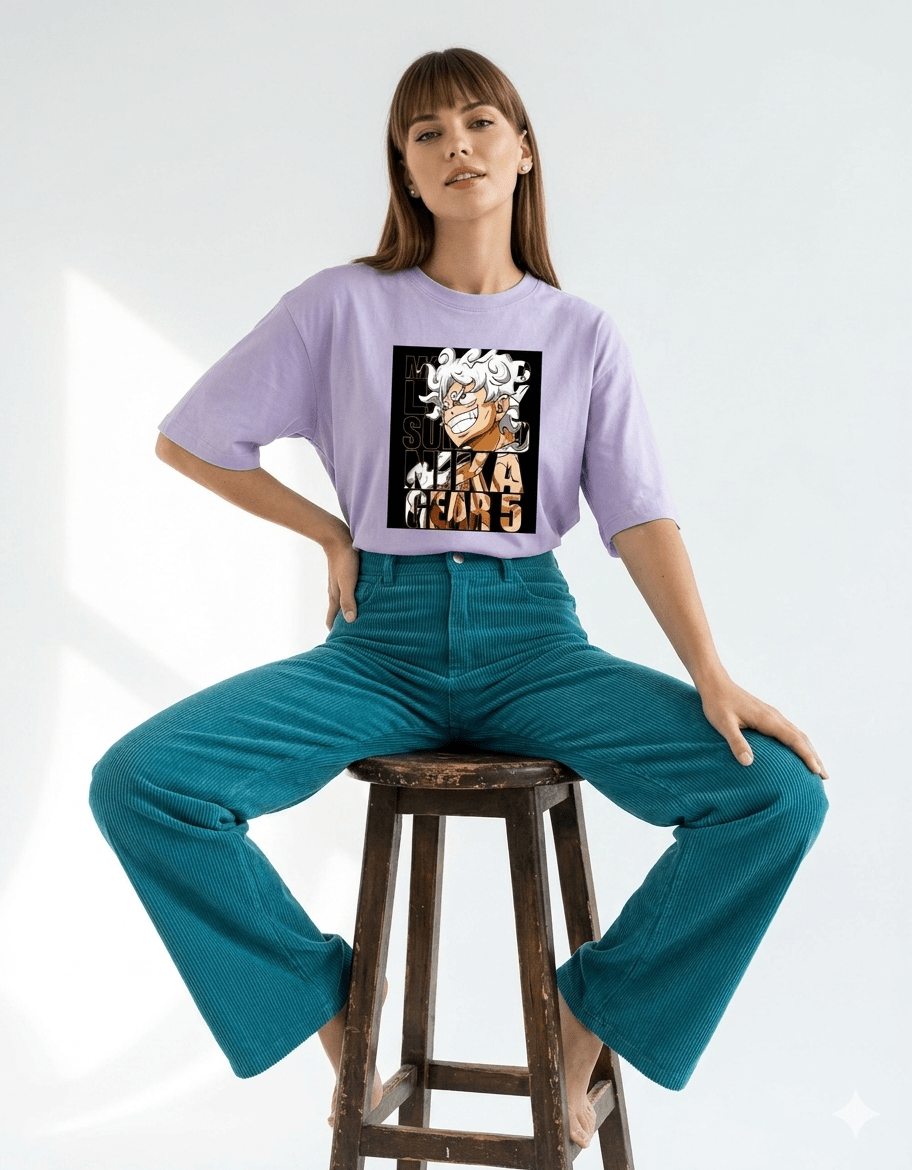 Gear 5 Awakening Oversized Tee – Sun God Edition - | Shivors