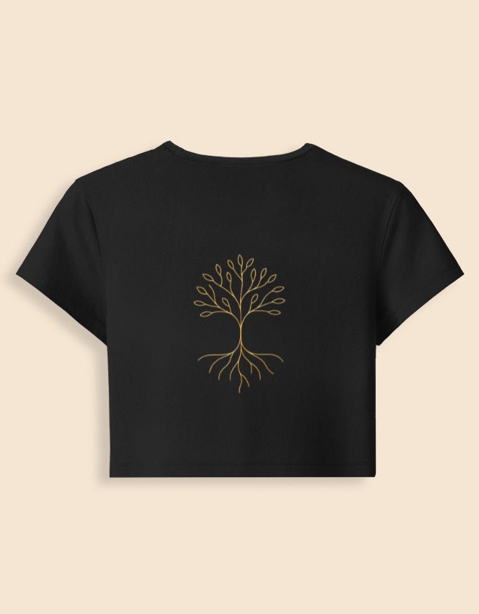 Golden Aura Baby Tee – Women’s Fit - | Shivors