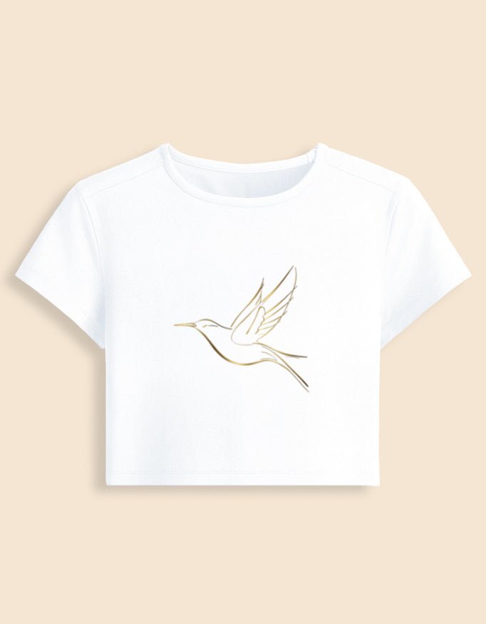 Golden Aura Baby Tee – Women’s Fit - | Shivors