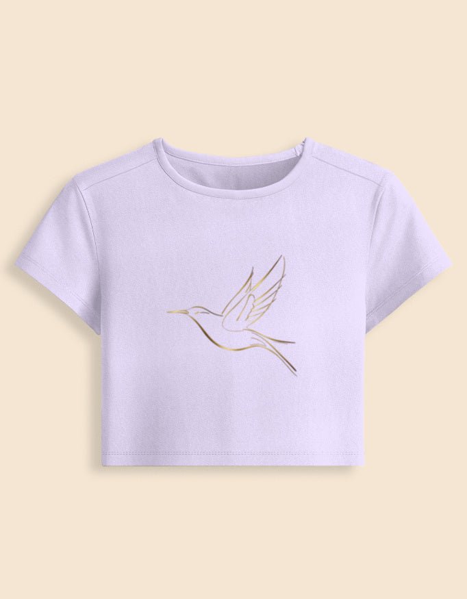 Golden Aura Baby Tee – Women’s Fit - | Shivors