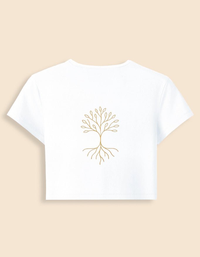 Golden Aura Baby Tee – Women’s Fit - | Shivors