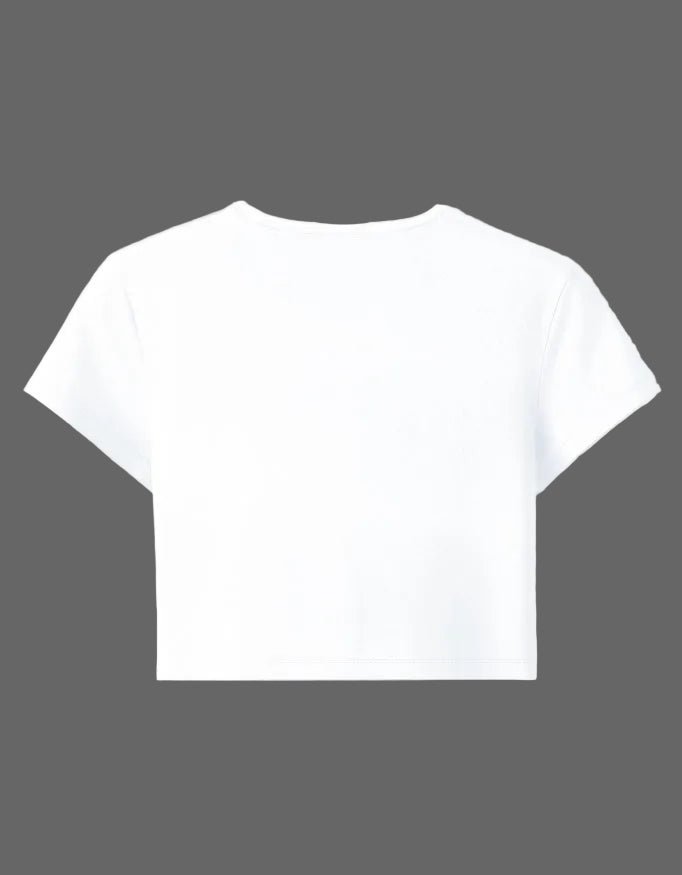 Love Yourself First Baby Tee – Aesthetic Edition | 240 GSM - | Shivors