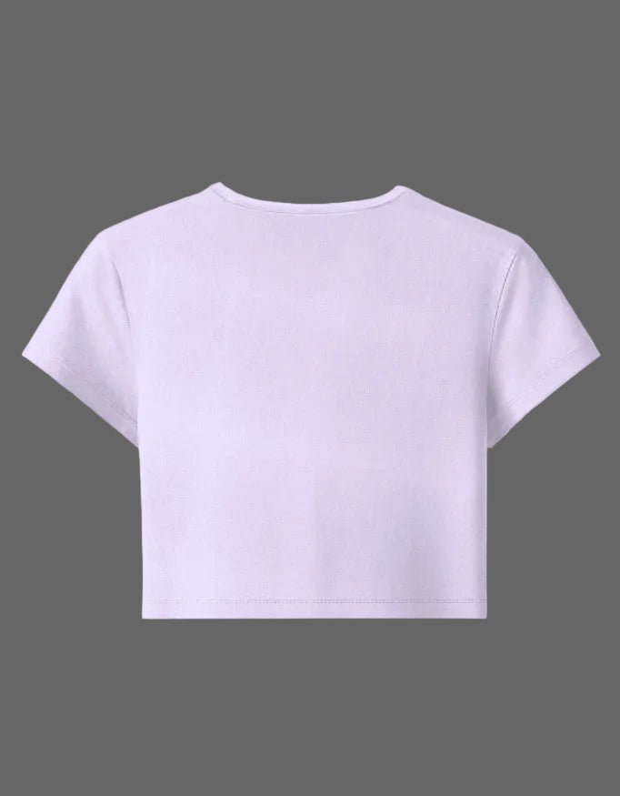 Love Yourself First Baby Tee – Aesthetic Edition | 240 GSM - | Shivors