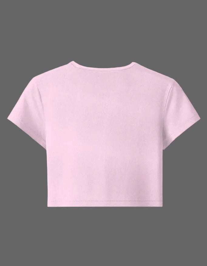 Love Yourself First Baby Tee – Aesthetic Edition | 240 GSM - | Shivors