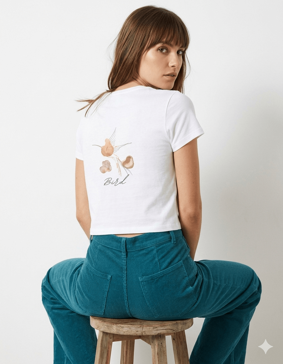 Luxe Bird Baby Tee – Women’s Fit - | Shivors