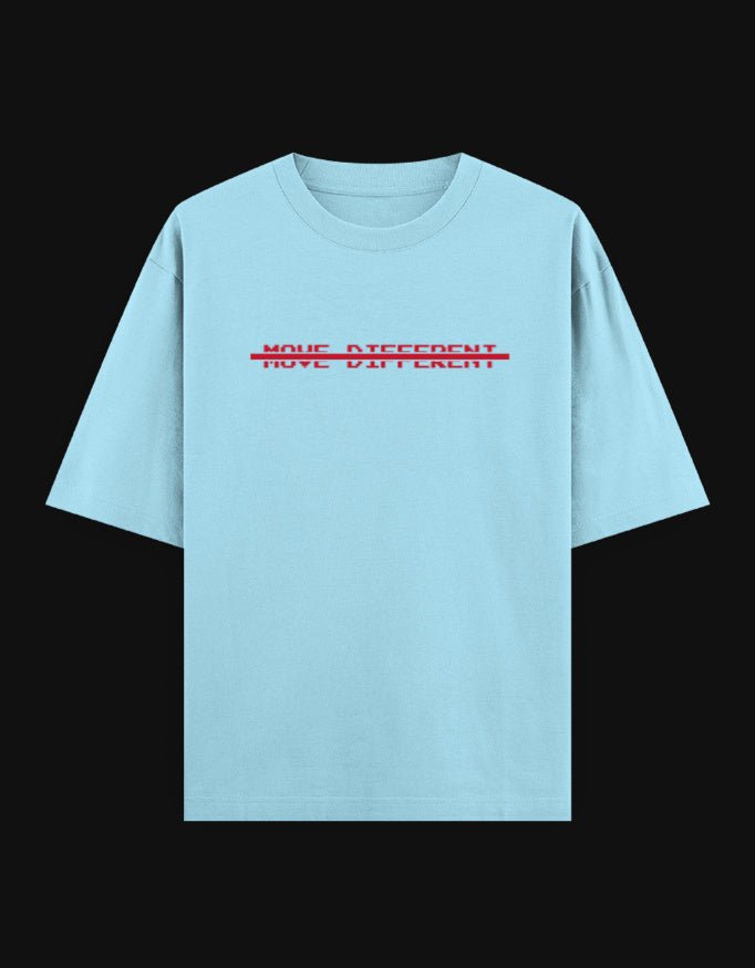 Move Different Oversized T-Shirt – Venomous Snake Edition | 240 GSM Premium Cotton - | Shivors