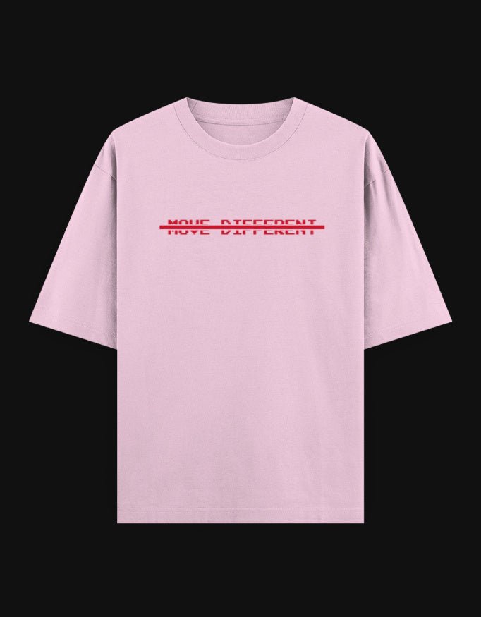 Move Different Oversized T-Shirt – Venomous Snake Edition | 240 GSM Premium Cotton - | Shivors