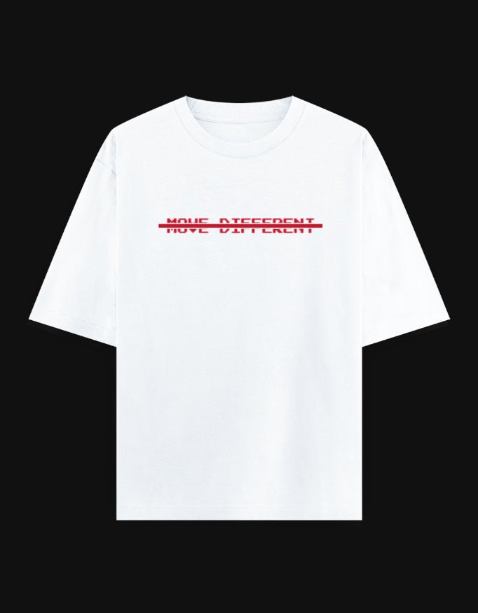 Move Different Oversized T-Shirt – Venomous Snake Edition | 240 GSM Premium Cotton - | Shivors