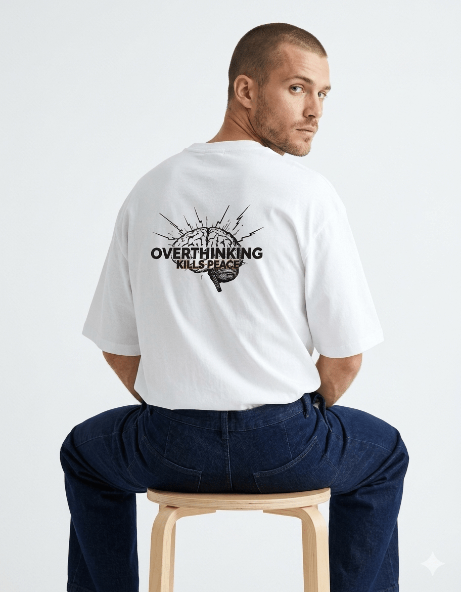 Overthinking Kills Oversized Tee – Edition I - | Shivors
