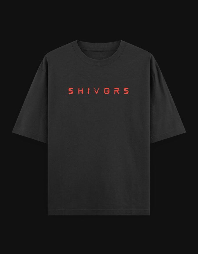 Rule The Wild Oversized T-Shirt – Wolf Edition | 240 GSM Premium Cotton - | Shivors