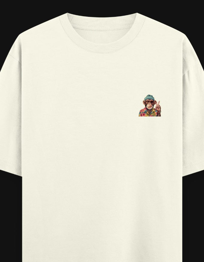Shivors “Peace Bro” Oversized T-Shirt – Funny Monkey Streetwear - | Shivors
