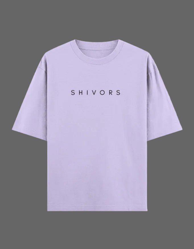 Shivors Street Samurai Oversized T-Shirt – 240 GSM Premium Cotton - | Shivors
