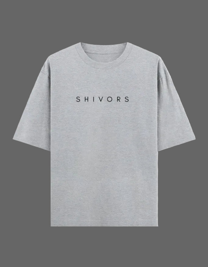 Shivors Street Samurai Oversized T-Shirt – 240 GSM Premium Cotton - | Shivors