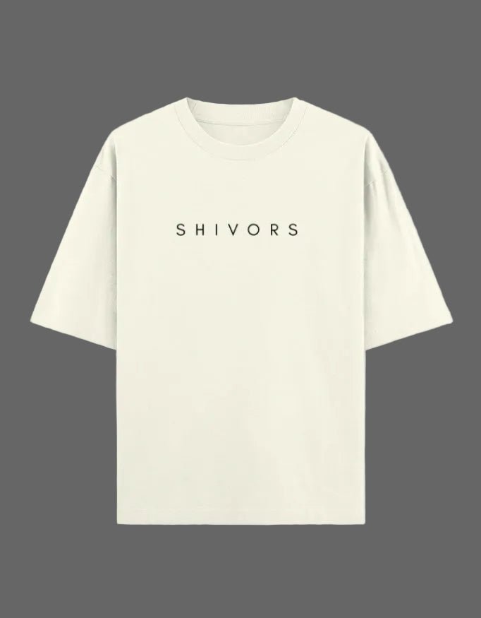 Shivors Street Samurai Oversized T-Shirt – 240 GSM Premium Cotton - | Shivors