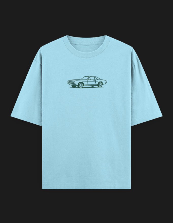 Shivors Vintage Motion Oversized T-Shirt – Retro Car Edition - | Shivors