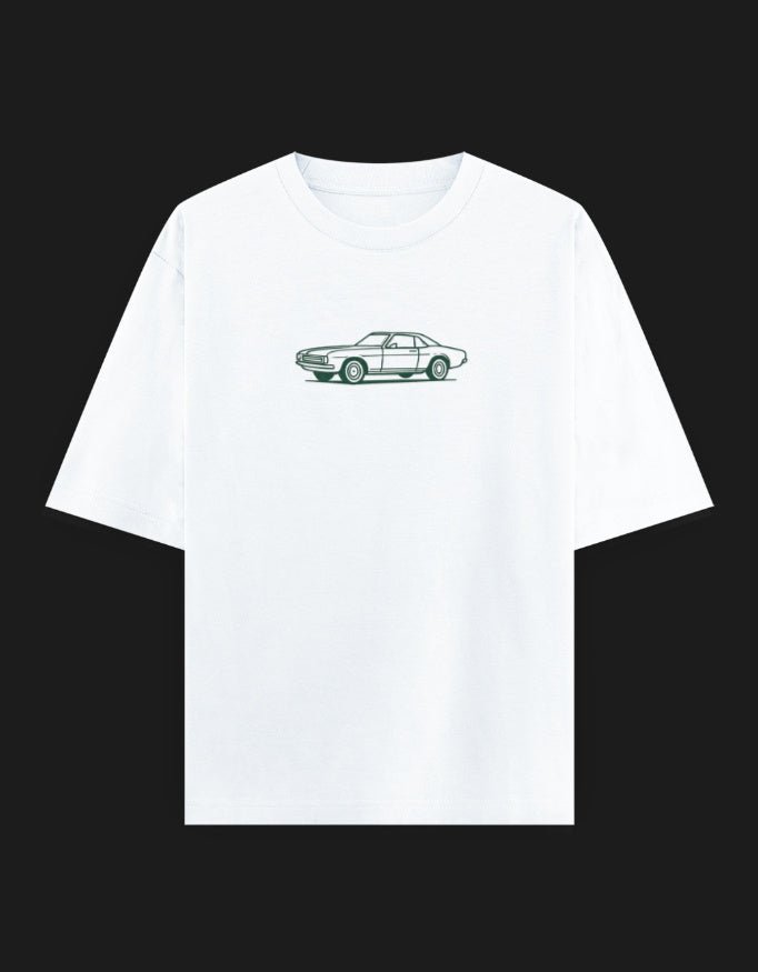 Shivors Vintage Motion Oversized T-Shirt – Retro Car Edition - | Shivors