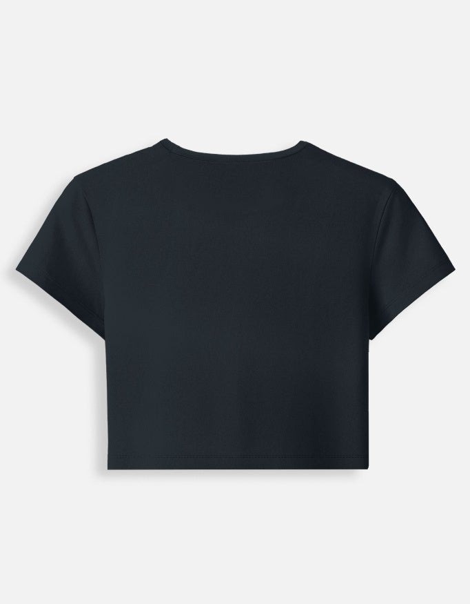 Soft But Strong Baby Tee – 240 GSM Cotton Spandex Crop Top - | Shivors