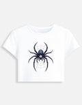 Spider Baby Tee – Dark Aesthetic Spider Edition | 240 GSM - | Shivors