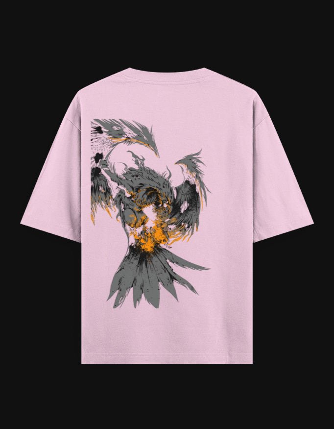 Still I Rise Oversized T-Shirt – Sword & Eagle Edition | 240 GSM Premium Cotton - | Shivors