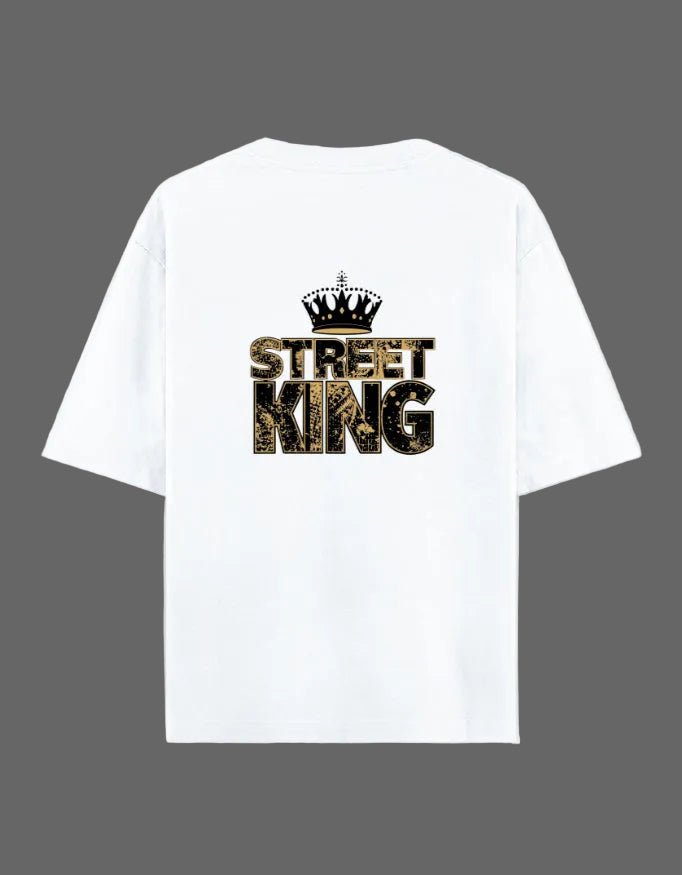 Street King Oversized T-Shirt – 240 GSM Premium Cotton - | Shivors