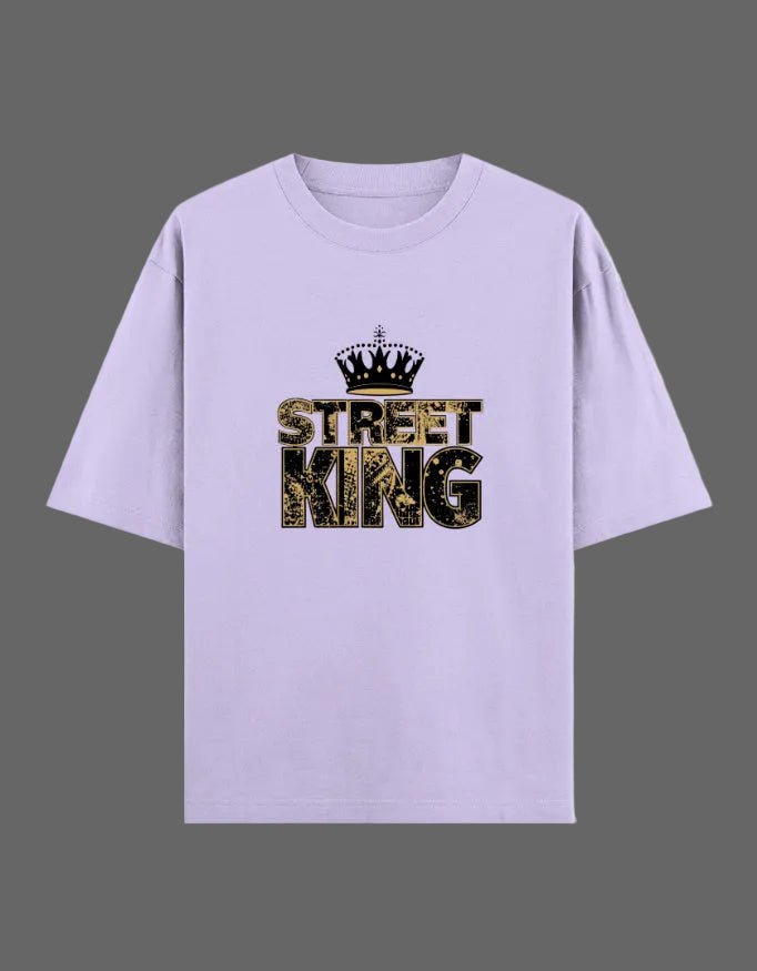 Street King Oversized T-Shirt – 240 GSM Premium Cotton - | Shivors