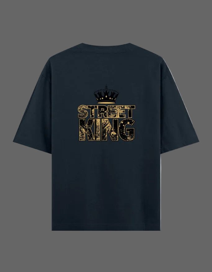 Street King Oversized T-Shirt – 240 GSM Premium Cotton - | Shivors