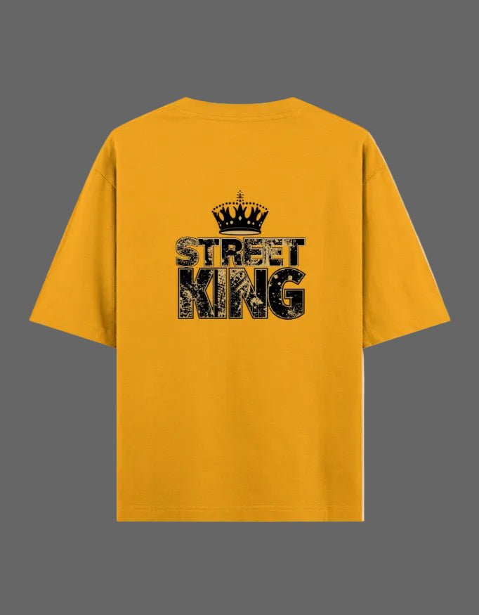 Street King Oversized T-Shirt – 240 GSM Premium Cotton - | Shivors
