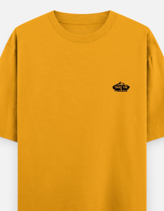 Trust The Process Oversized T-Shirt – 240 GSM Premium Cotton - | Shivors