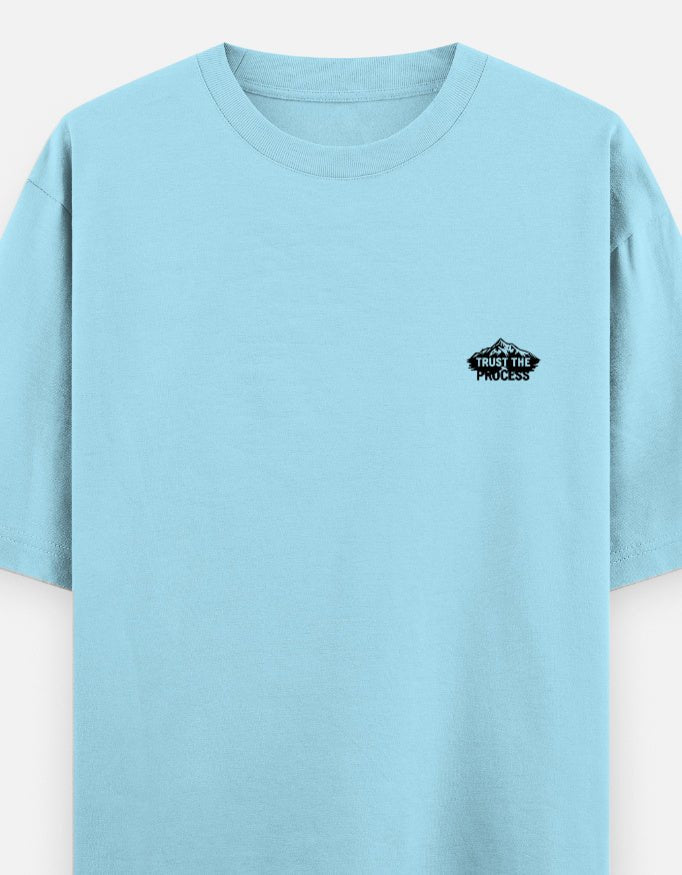 Trust The Process Oversized T-Shirt – 240 GSM Premium Cotton - | Shivors