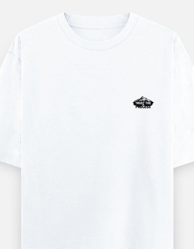 Trust The Process Oversized T-Shirt – 240 GSM Premium Cotton - | Shivors