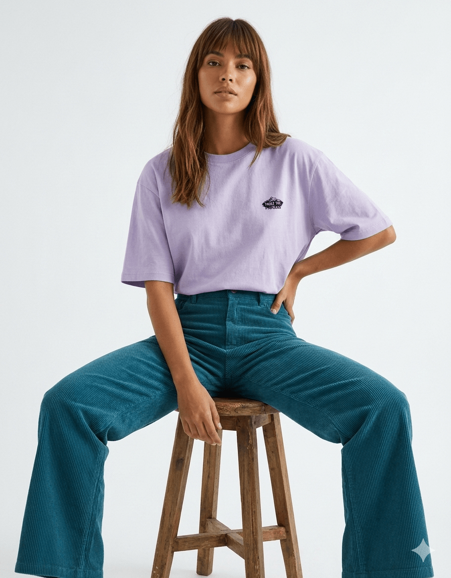 Trust The Process Oversized T-Shirt – 240 GSM Premium Cotton - | Shivors