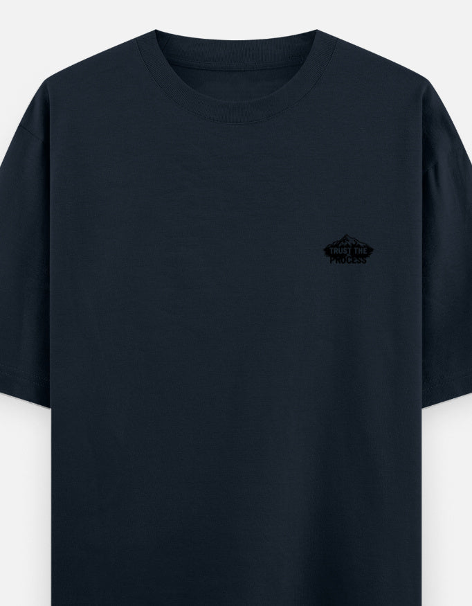 Trust The Process Oversized T-Shirt – 240 GSM Premium Cotton - | Shivors