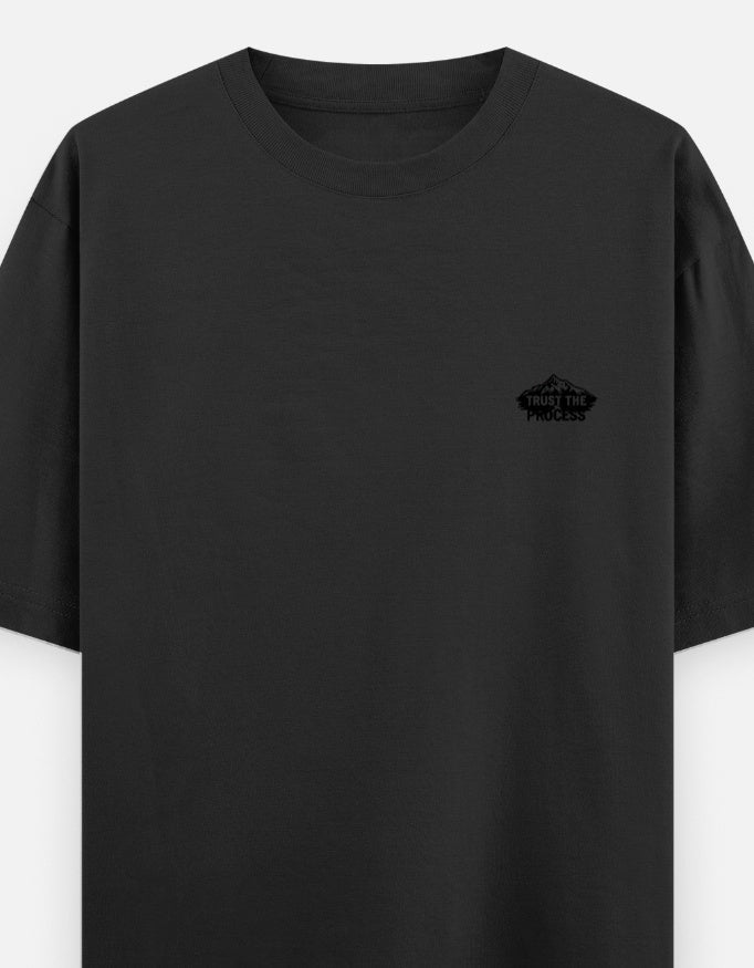 Trust The Process Oversized T-Shirt – 240 GSM Premium Cotton - | Shivors